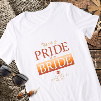 Pride of the Bride Safari Bachelorette ID1158 Tri-Blend Shirt