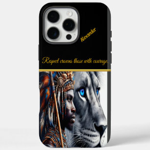 Pride of warriors, king of beasts iPhone 16 pro max case