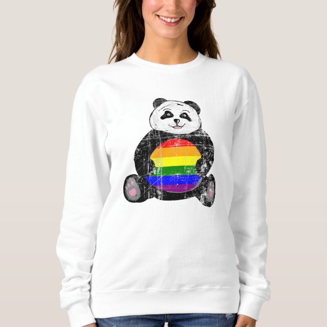 Pride Panda Sweatshirt (Front)
