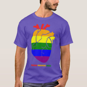 Pride Parade 2022 LGBTQ Movement Transgender Gay  T-Shirt