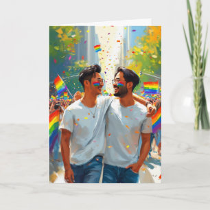 Pride Parade Celebration Card