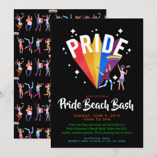 Pride Party Invitation PRIDE