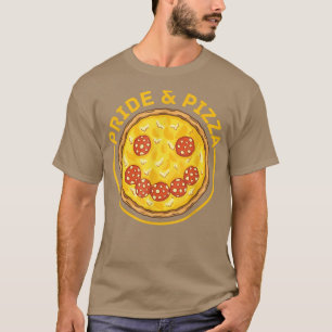 Pride & Pizza  Lgbt Gay Pride Rainbow Flag Lgbtq13 T-Shirt