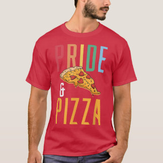 Pride & Pizza - LGBT Gay pride Rainbow flag LGBTQ T-Shirt