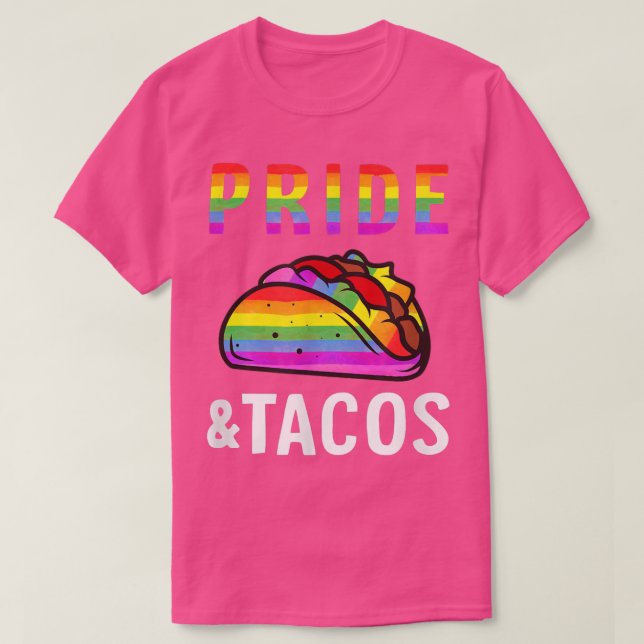 Pride Pizza Lgbt Lgbtq Gay Pride Rainbow Flag Slog T-Shirt (Design Front)