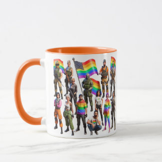 Pride Player Characters: Illustrations of gaming c Mug
