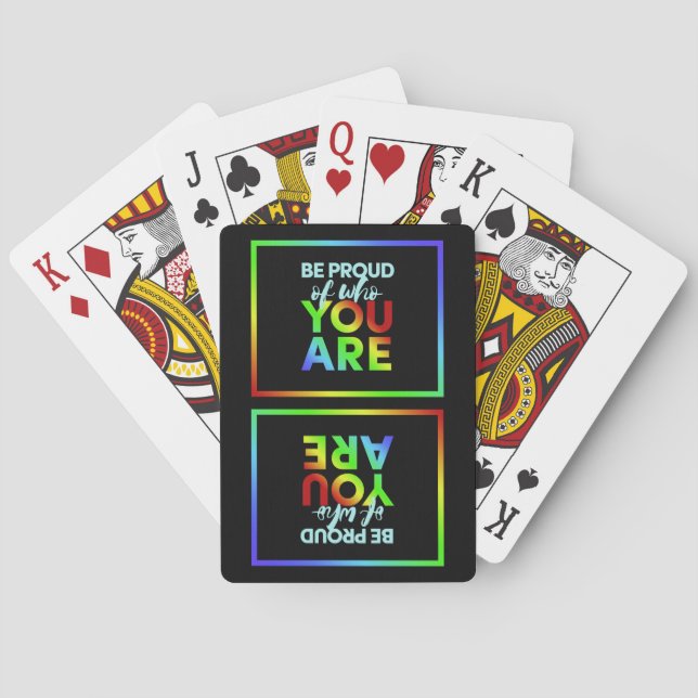 Pride playing cards (Back)