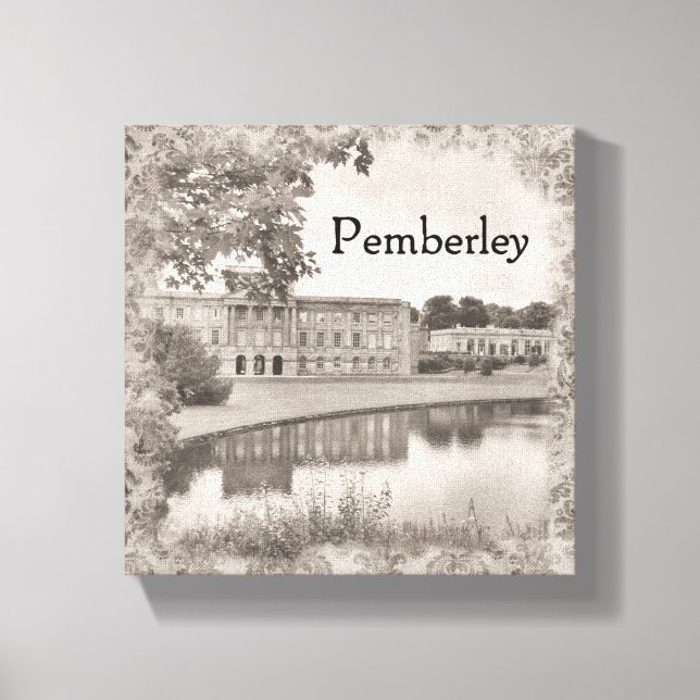 Pride & Prejudice #2 Original Art Wall Canvas (Front)