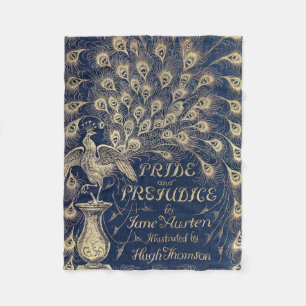 Pride & Prejudice Fleece Throw Blanket