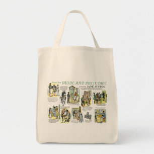 Pride & Prejudice Grocery Tote Bag