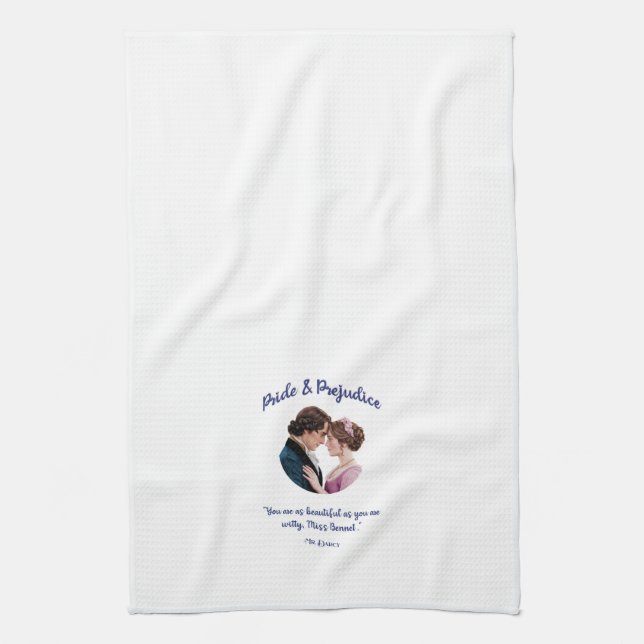 Pride & Prejudice Kitchen Towel (Vertical)