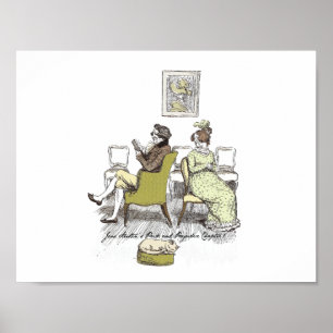 Pride & Prejudice - Mr. and Mrs. Bennet Poster