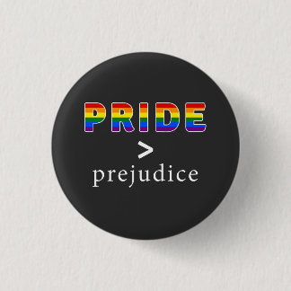 Pride & Prejudice Pride 3 Cm Round Badge