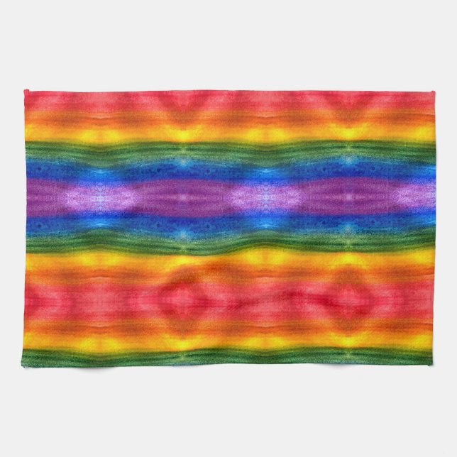 Pride Prism Art Tea Towel (Horizontal)