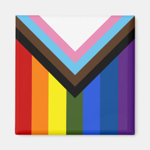 Pride Progress Flag Magnet