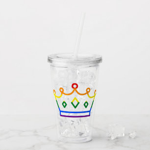 Pride Queen Acrylic Tumbler