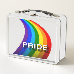 PRIDE RAINBOW #1 METAL LUNCH BOX