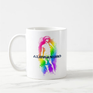 Pride Rainbow A Colourful Tribute to Art and Pride Coffee Mug