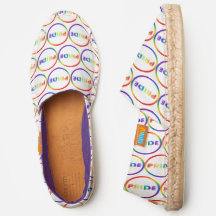 Pride Rainbow Canvas Afridrilles Shoes