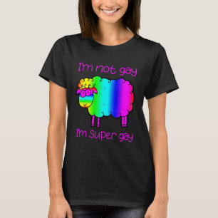 Pride Rainbow colours Gay super Gay - CSD - Gay -  T-Shirt