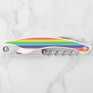 Pride rainbow colours lgbtq lgbt gay Flag Corkscre Corkscrew