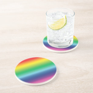 pride rainbow flag colour lgbt lgbtq coaster