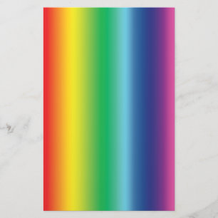 pride rainbow flag colours lgbt stationery