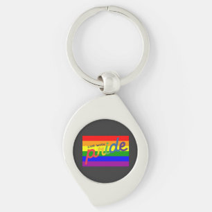 pride rainbow flag    keychain