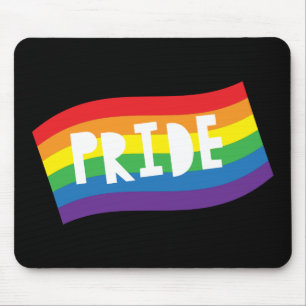 Pride Rainbow Flag Mouse Pad