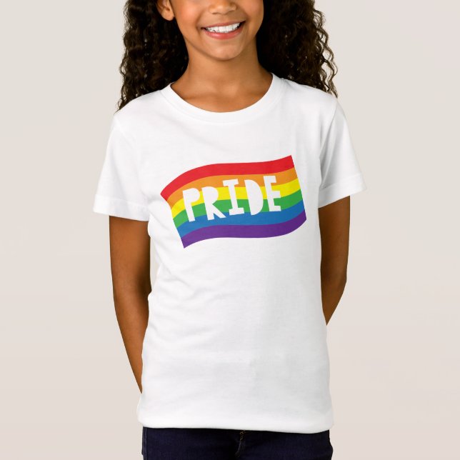 Pride Rainbow Flag T-Shirt (Front)