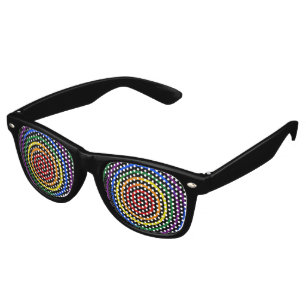 Pride Rainbow Hypnotised V2 Retro Sunglasses
