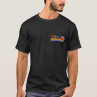 Pride Rainbow LGBTQ Men's Basic Dark T-Shirt