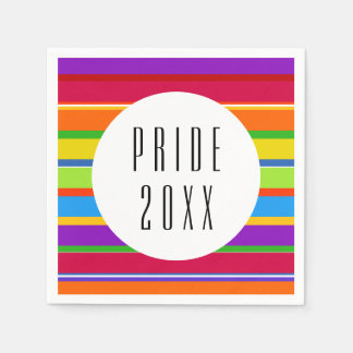 PRIDE Rainbow LGBTQ Napkin