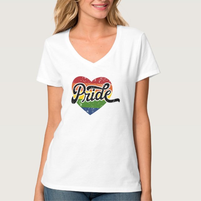 Pride Rainbow T-Shirt (Front)