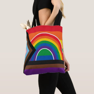 Pride Rainbow Tote Bag