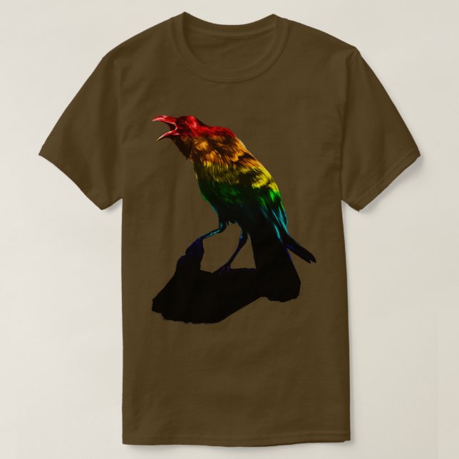 Pride raven T-Shirt (Design Front)