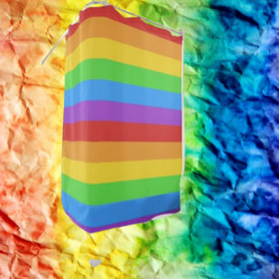 Pride Shower: Rainbow Flag Shower Curtain