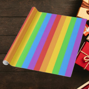 Pride Spectrum: Rainbow Flag Wrapping Paper