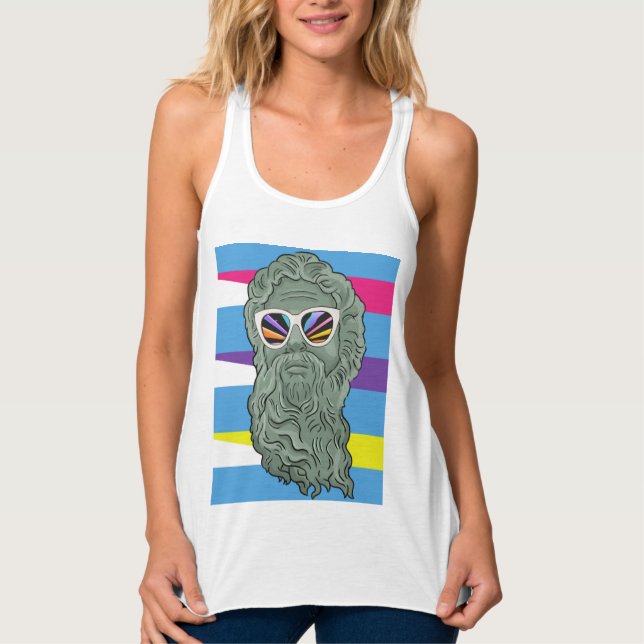 Pride Statue  Singlet (Front)