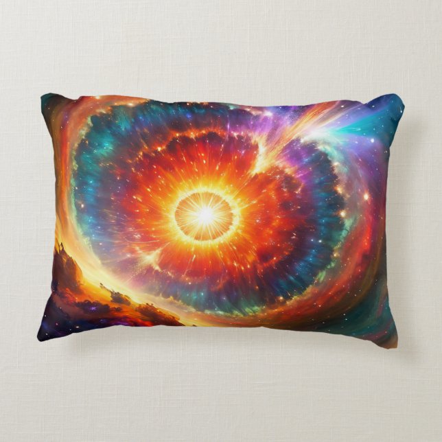 Pride Supernova - Decorative Cushion (Back)