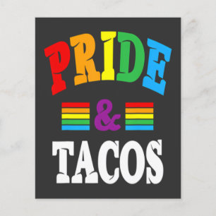 Pride Tacos Lgbt Flyer