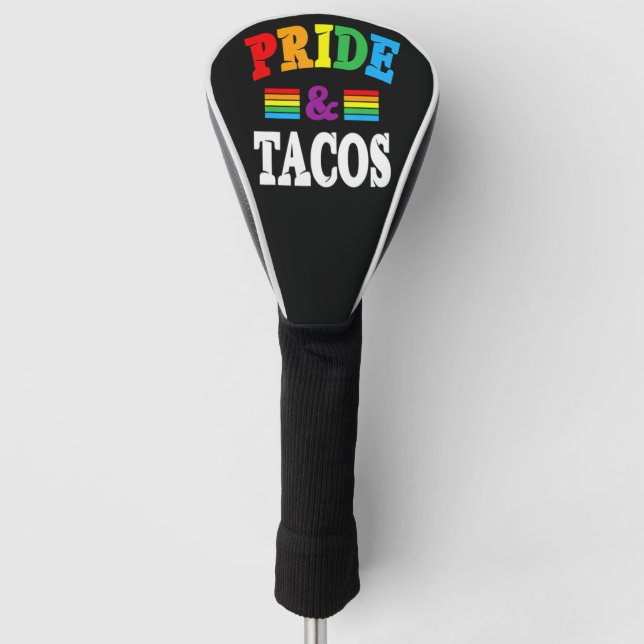 Pride Tacos Lgbt Golf Head Cover (Front)