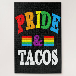 Pride Tacos Lgbt Jigsaw Puzzle