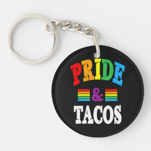 Pride Tacos Lgbt Lgbtq Gay Key Ring