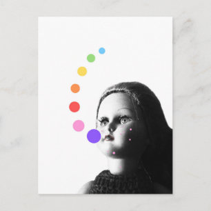 Pride - The Rainbow Message Postcard