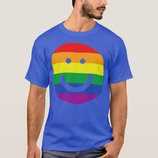 Pride Transparent Smiley Face T-Shirt