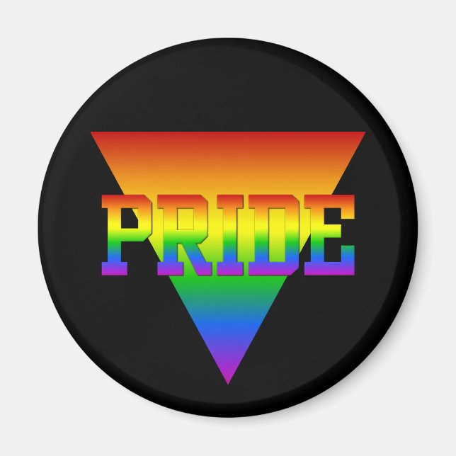 Pride Triangle magnet (Front)