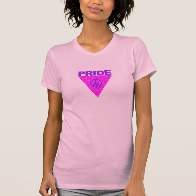 Pride Triangle shirt - choose style & colour (Front)