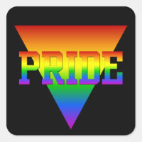 Pride Triangle stickers