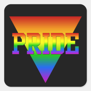 Pride Triangle stickers